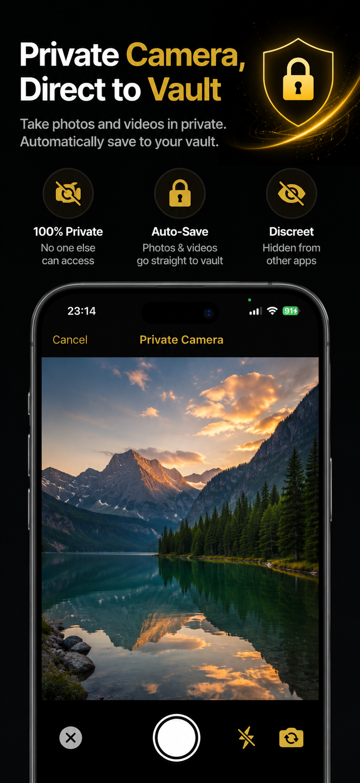 Hide Photos: Private Vault app preview 3