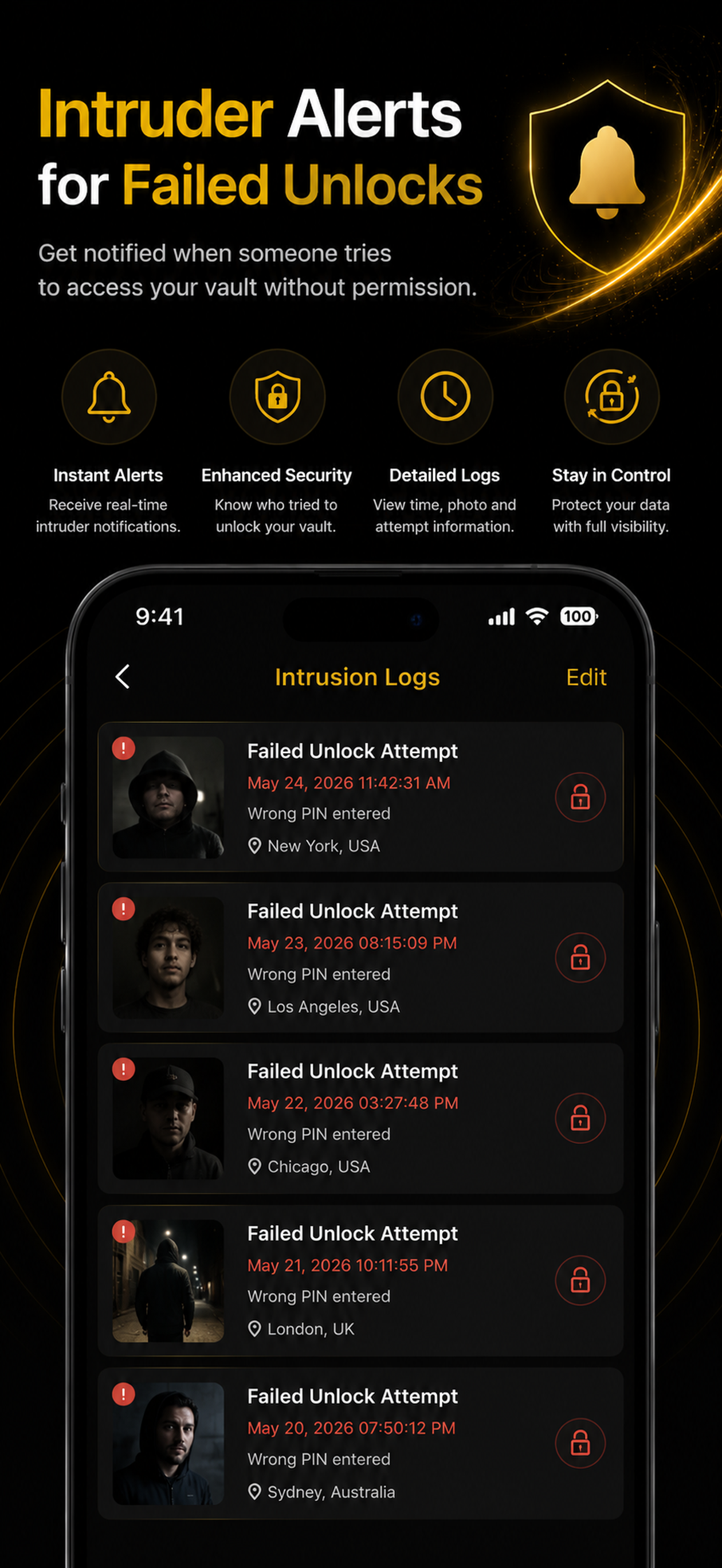 Hide Photos: Private Vault app preview 4