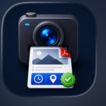 WorkProofCam app icon
